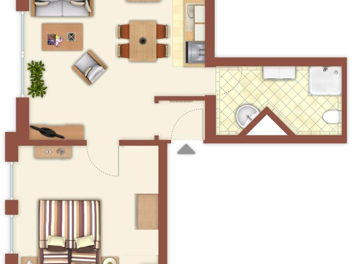 Seepferdchen Warnemünde Apartment *